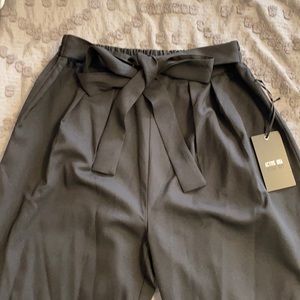 Black Wide legged Dress pants